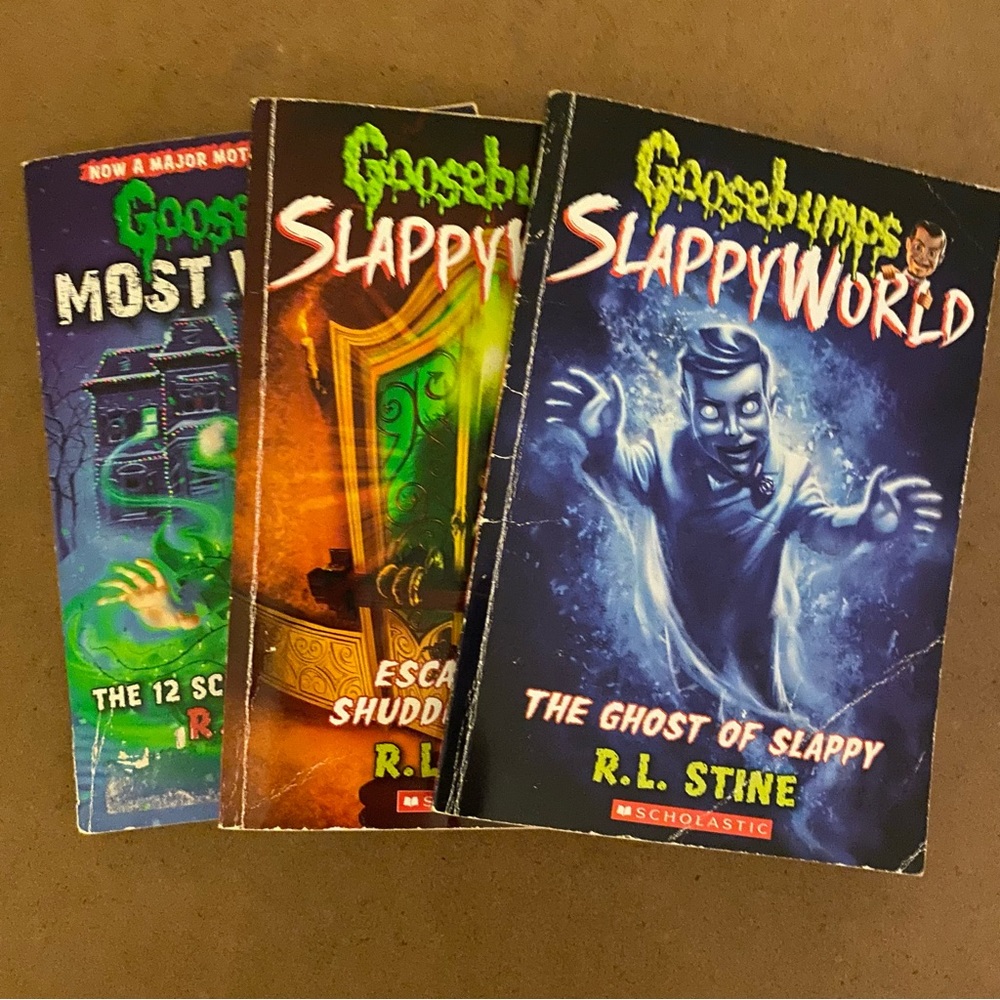 Goosebumps bundle of 3 books